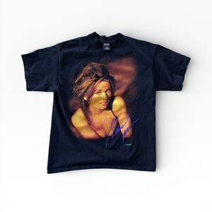 Rare Vintage 1998 Shania Twain Portrait Shirt Large Polygram Tag